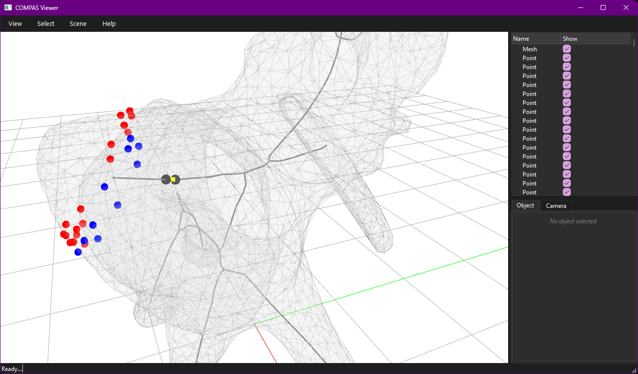 Mesh Skeletonization with Vertex Mapping